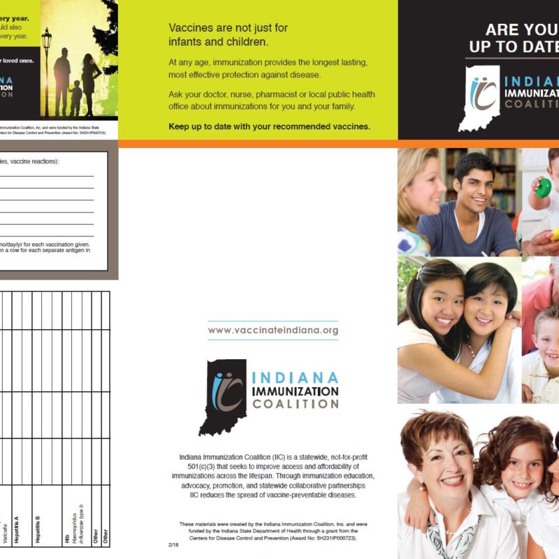 Adult Vaccine Trifold